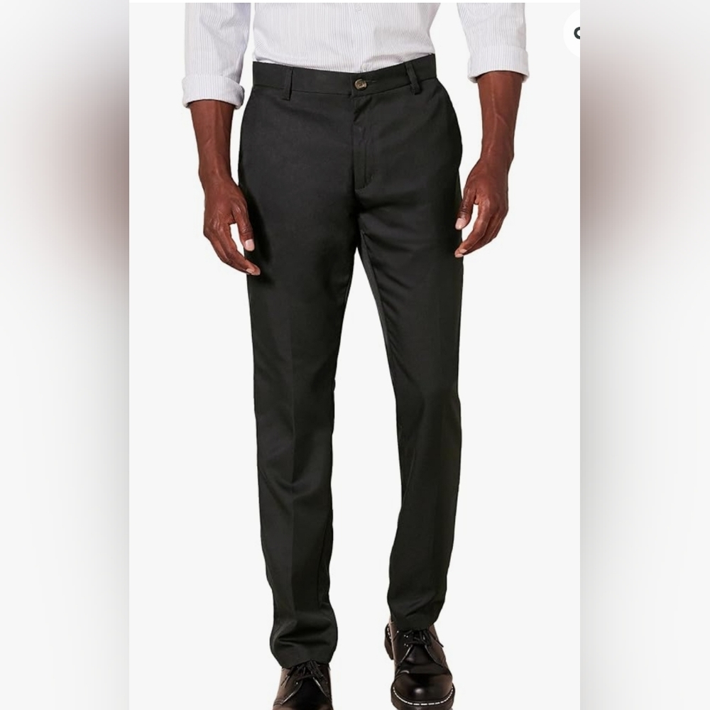 Amazon Essentials Men's Slim-Fit Flat-Front Dress Pant (31W x 34L)